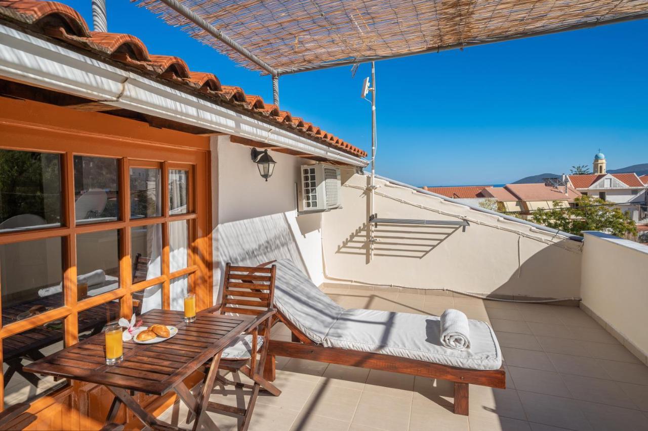 Alexatos Studios & Apartments Айя-Евфимия Экстерьер фото